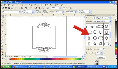 cara buat outline di word
