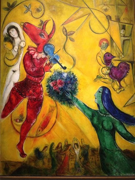 Tallenge - Dance by Marc Chagall - Medium Size Unframed Rolled Canvas ...