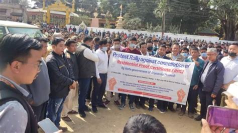 Mizoram: Chakma and Hajong students protest over RPC cancellation row ...