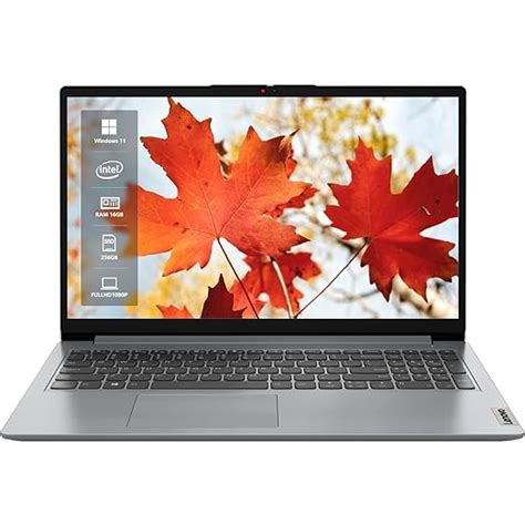 Lenovo Ideapad 1i 15.6" FHD Touchscreen Laptop, Intel Core i3-1215U ...