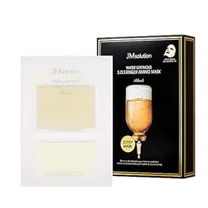 JMsolution Korean 2- STEP Face Sheet Mask -For Sensitive Skin | with 12 ...