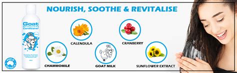 Buy Goat Moisturizing Hair Conditioner Enriched Natural Ingredients For ...