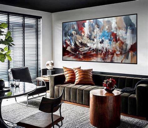 Living Room Art: Go Big or Go Home