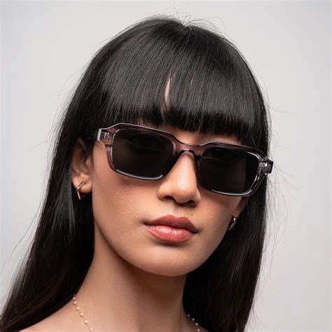 [ Hermes ] Everyday Rectangular Sunglasses : Gray | Project Shades