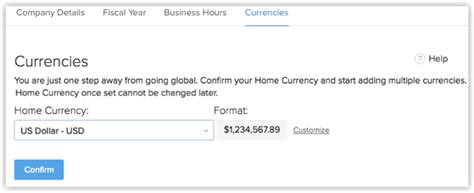 How can I activate multiple currencies for my organization?
