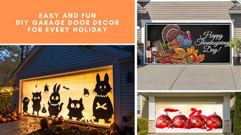 Easy and Fun DIY Garage Door Decor for Every Holiday