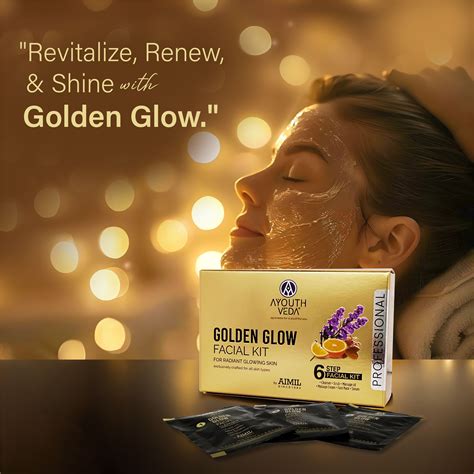 Buy AyouthVeda Golden Glow Facial Kit Online
