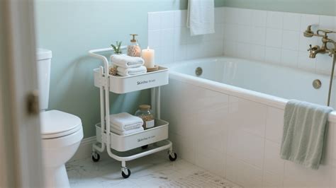 Bathroom Feels Cramped? 10 Small Bathroom Table Ideas