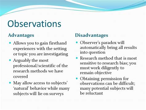 Image result for Observation Method Advantages