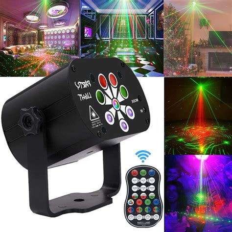 240 Pattern RGB Portable Led Stage Laser Light DJ KTV Projector Disco ...