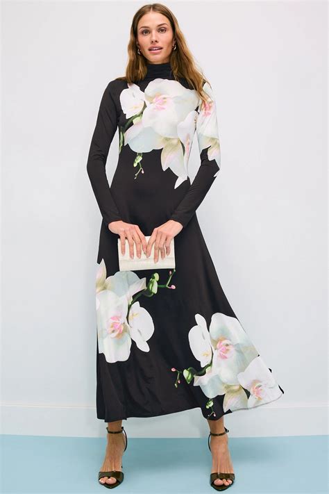 Turtleneck Maxi Dress by Ted Baker London | Rent the Runway