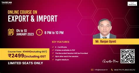 Online Course on Export & Import