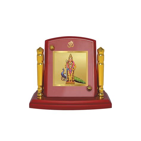 DIVINITI 24K Gold Plated Religious Car Dashboard Frame | Premium God ...