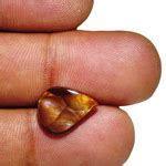 3.20-Carat Chocolate Brown Fire Agate with Multi-Color Flashes :: $64 ...