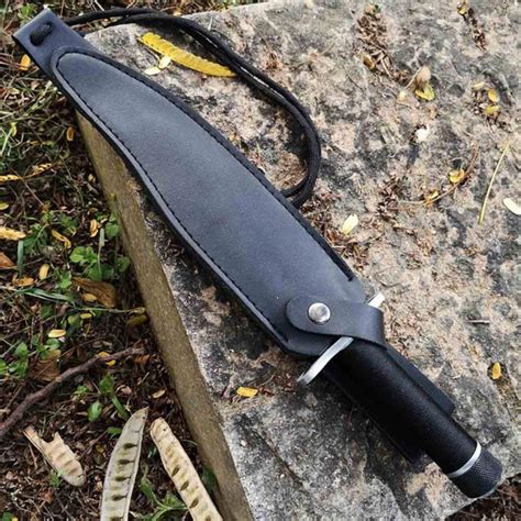 Buy HOLYEDGE 13" Fixed Blade Knife with Half Serrated Edge and Compass ...