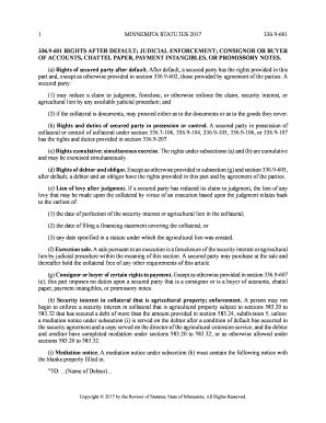 Fillable Online 9-601 RIGHTS AFTER DEFAULT; JUDICIAL ENFORCEMENT ...