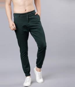 HIGHLANDER Slim Fit Men Green Trousers - Buy HIGHLANDER Slim Fit Men ...