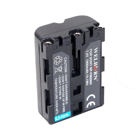 Buy WELBORN NP-FM500 Battery for Sony Alpha A58,A57,A77V,A77II, A350 ...