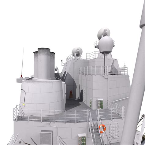 3D Ticonderoga Class Cruiser San Jacinto CG 56 model | 3D Molier ...