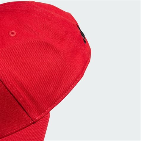 adidas Manchester United Baseball Cap - Red | adidas India