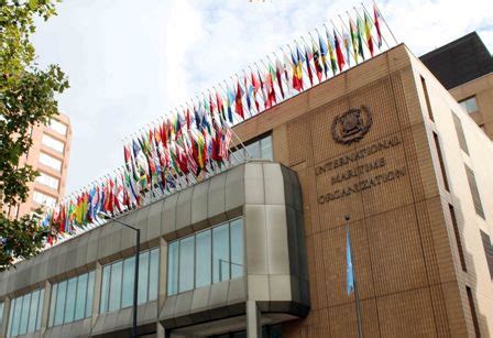 The International Maritime Organisation (IMO) headquarters building on ...