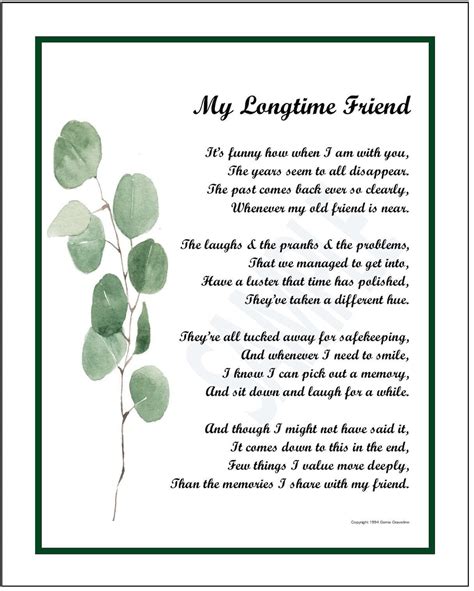 Images Of Friendship Poems Best Friend Poem Gift By AJCDe