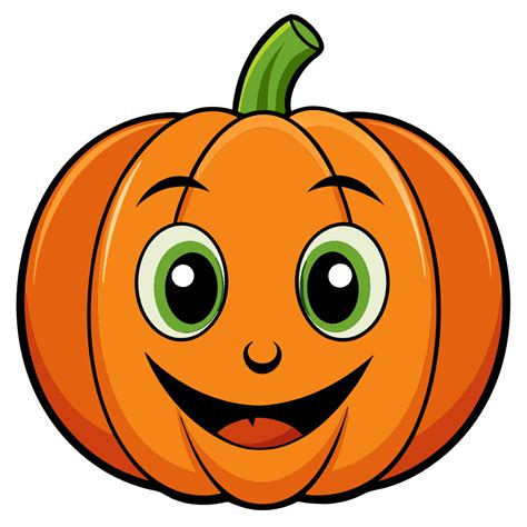 Cute Laughing Pumpkin Face Clipart - Free Png, Svg, Vector Images ...