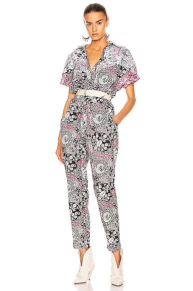Isabel Marant Etoile Udena Jumpsuit in Blue | FWRD