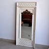 Buy Jharokha Mirror Frame in Antique White Online in India | The Home Dekor