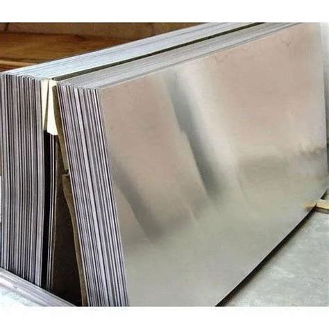 Aluminum Alloy Rectangular Sheet, Thickness: 1-4 mm, Size: 4x8 Feet at ...