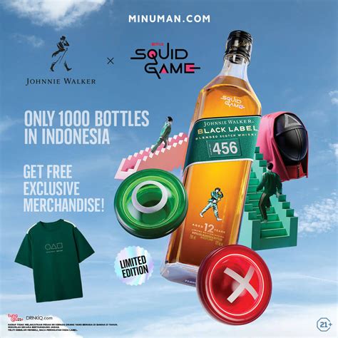 Johnnie Walker - Black Label - Limited Edition Squid Game - Blended Wh