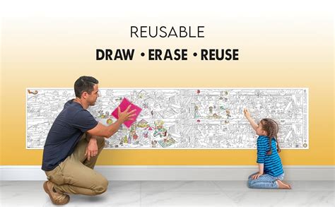 Buy Inkmeo | Spot The Difference Reusable Colouring Roll | AR Enabled ...