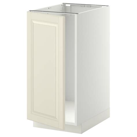 METOD base cab f sink/waste sorting, white/Bodbyn off-white, 40x60x80 ...