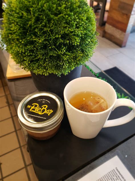 I was given a free mini pie from a local business and instead of ...