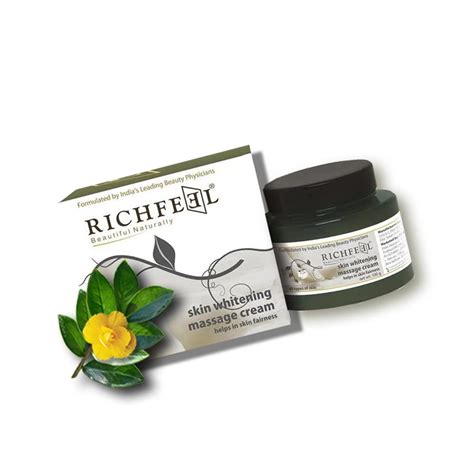 Buy Richfeel Skin Whitening Massage Cream, 100g Online at Low Prices in ...