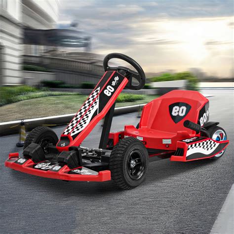 Amazon.com: pofluany Electric Go Kart for Kids Drift Kart 36V 16MPH ...