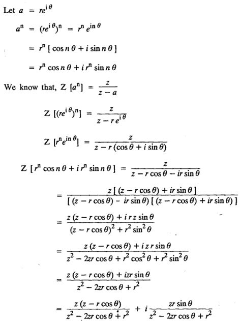 Image result for Z-Transforms Recurrence Formula
