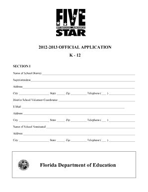 Fillable Online five-star-app Fax Email Print - pdfFiller