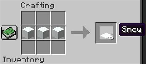 Image result for Snow Block Minecraft Top