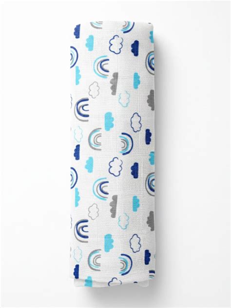 The Mom Store Baby Swaddle Wrap Combo- Happy Rainbow & Mumbo Jumbo ...