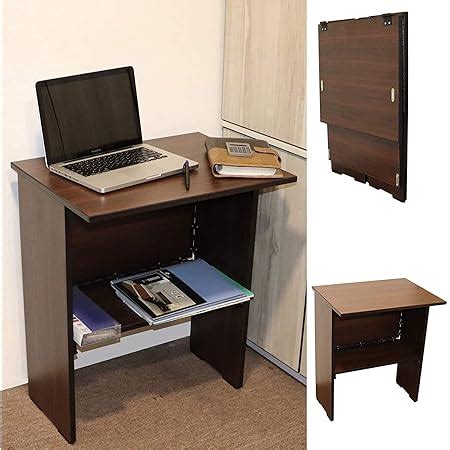 Spacecrafts Wooden Folding Computer Table for Laptop Study Office Desk ...