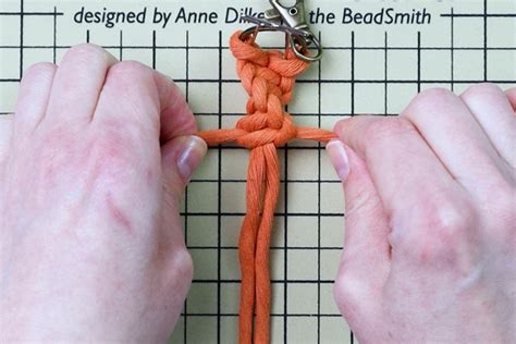 Image result for Step by Step Macrame Keychain Free Pattern