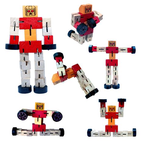 MK Enterprises Wooden Transforming Vehicle Robot - Transfigures Toys ...