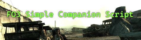Image result for Fallout 3 Script