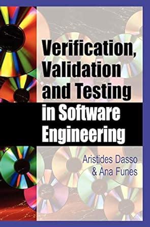 Verification, Validation and Testing in Software Engineering : Dasso ...