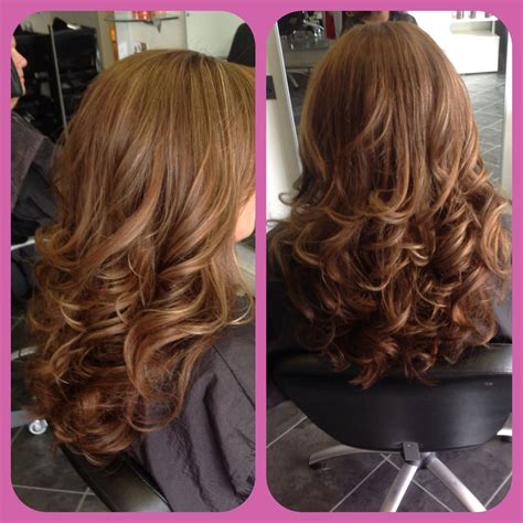 Bouncy blow dry | Blow dry hair, Curly blowdry long hair, Dry long hair