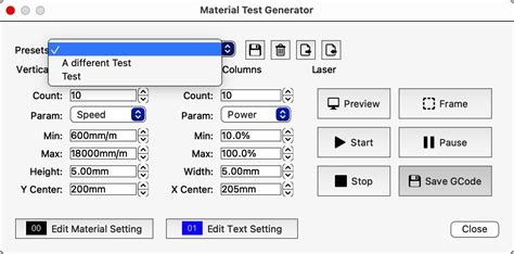 Image result for Lightburn Test Array