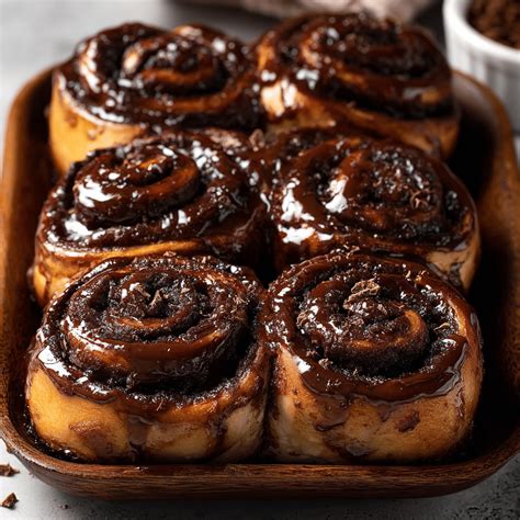 Irresistible Chocolate Cinnamon Rolls – Ellie Kitchen