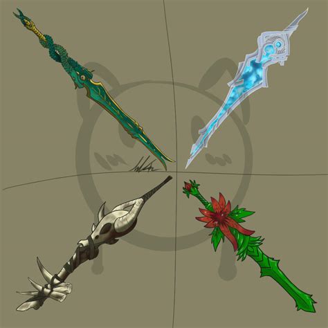 Swordtember Day 9-12 by MercDragon93 on DeviantArt