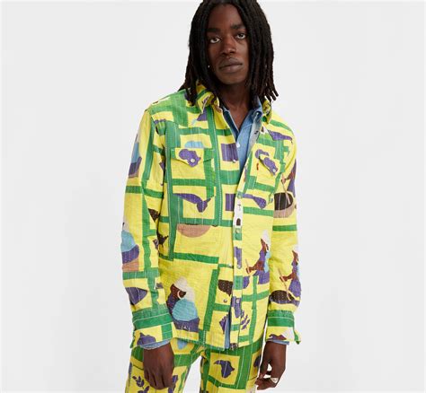 Levi's® X Denim Tears Western Quilted Shirt - Multi-color | Levi's® US